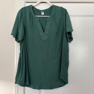NEW Old Navy Green Short-Sleeve Top
